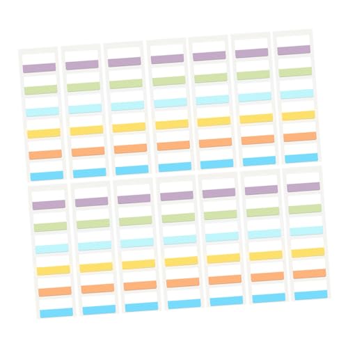 SOIMISS 300 Stück Selbstklebende Index tabs aus Papier Farbige Seitenmarkierungen für Bücher und Ordner Wiederverwendbare Registerkarten Haftnotizen zur Organisation von Dokumenten und SOIMISS 300 Stück Selbstklebende Index tabs aus Papier Farbige Seitenmarkierungen für Bücher und Ordner Wiederverwendbare Registerkarten Haftnotizen zur Organisation von Dokumenten und von SOIMISS