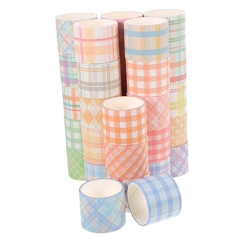 SOIMISS 30Rollen Washi Tape für DIY Bastelprojekte Dekoratives Klebeband für Scrapbooking Journal und Geschenkverpackung Ästhetische Klebebänder für Anwendungen SOIMISS 30Rollen Washi Tape für DIY Bastelprojekte Dekoratives Klebeband für Scrapbooking Journal und Geschenkverpackung Ästhetische Klebebänder für Anwendungen von SOIMISS