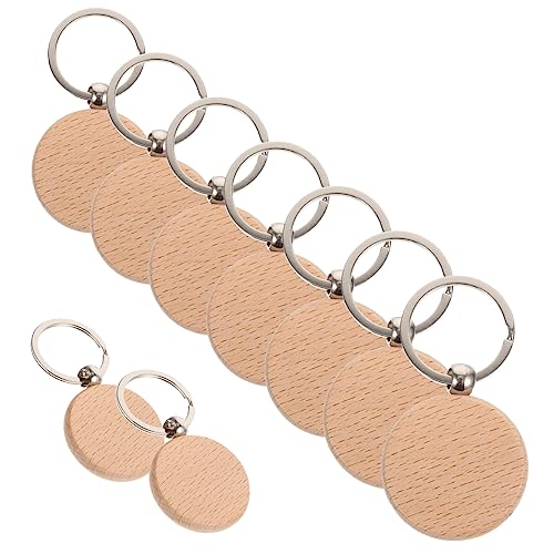 SOIMISS 30Stücke DIY Holzschlüsselanhänger Blanko Schlüsselringe Buchenholz für Kreative Bastelprojekte Leere Schlüsselketten zum Bemalen und Gestalten für SOIMISS 30Stücke DIY Holzschlüsselanhänger Blanko Schlüsselringe Buchenholz für Kreative Bastelprojekte Leere Schlüsselketten zum Bemalen und Gestalten für von SOIMISS