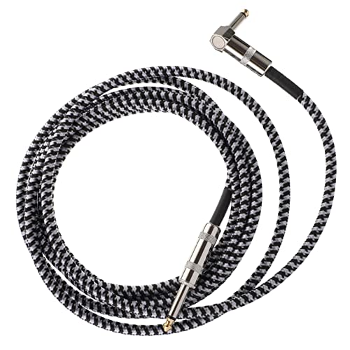 SOIMISS 3M Professionelles Gitarren Verbindungskabel mit Gewinkeltem und Geradem Stecker Hochwertiges Audiokabel für Akustik und Gitarre Langlebig und Klangoptimierend SOIMISS 3M Professionelles Gitarren Verbindungskabel mit Gewinkeltem und Geradem Stecker Hochwertiges Audiokabel für Akustik und Gitarre Langlebig und Klangoptimierend von SOIMISS
