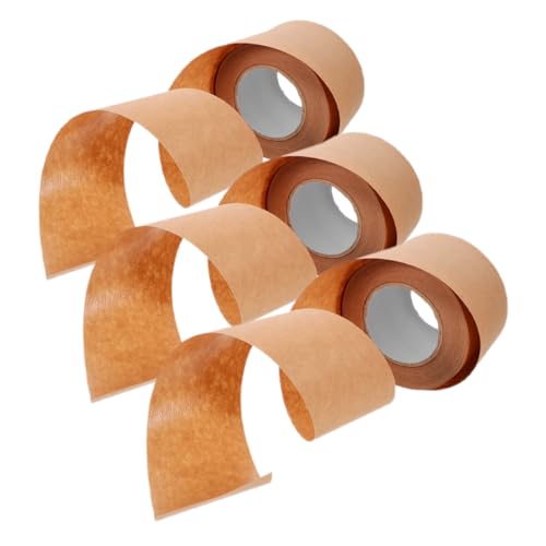 SOIMISS 3Rollen Kraftpapier Klebeband Gummiertes Paketband für Versand und Verpackung Stark Haftend Vielseitig Einsetzbar Beschreibbar SOIMISS 3Rollen Kraftpapier Klebeband Gummiertes Paketband für Versand und Verpackung Stark Haftend Vielseitig Einsetzbar Beschreibbar von SOIMISS