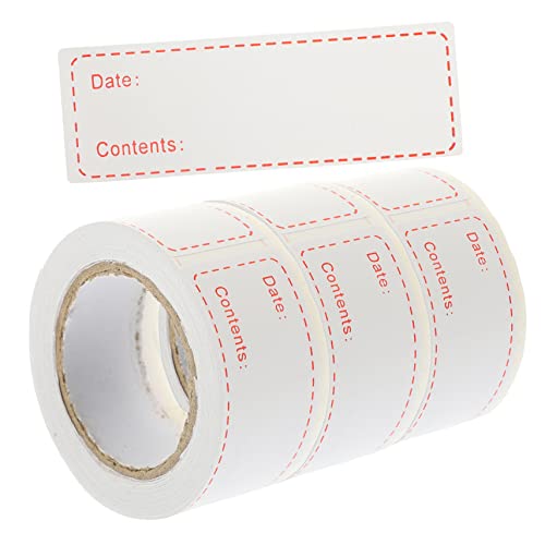 SOIMISS 3Rollen Selbstklebende Lebensmittelaufkleber Teiliges Abnehmbare Etiketten für Küchenorganisation Wiederverwendbar für Frischhalteboxen und Vorratsdosen SOIMISS 3Rollen Selbstklebende Lebensmittelaufkleber Teiliges Abnehmbare Etiketten für Küchenorganisation Wiederverwendbar für Frischhalteboxen und Vorratsdosen von SOIMISS