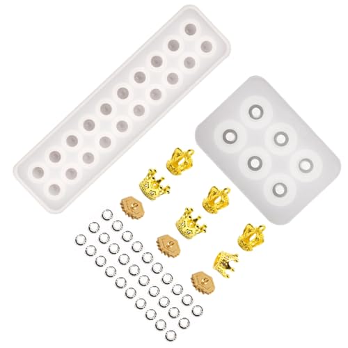 SOIMISS 3Stücke Silikon Anhänger Formen DIY Hängende Kugeln Gießform für Schmuckzubehör für Kreative Bastelprojekte und von SOIMISS