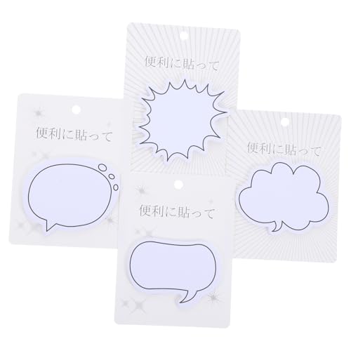 SOIMISS 4 Sätze Kreative Selbstklebende Haftnotizen mit Design Praktische Memo Pads für Büro Schule Zuhause Vielseitige Haftstreifen für Nachrichten und Notizen SOIMISS 4 Sätze Kreative Selbstklebende Haftnotizen mit Design Praktische Memo Pads für Büro Schule Zuhause Vielseitige Haftstreifen für Nachrichten und Notizen von SOIMISS