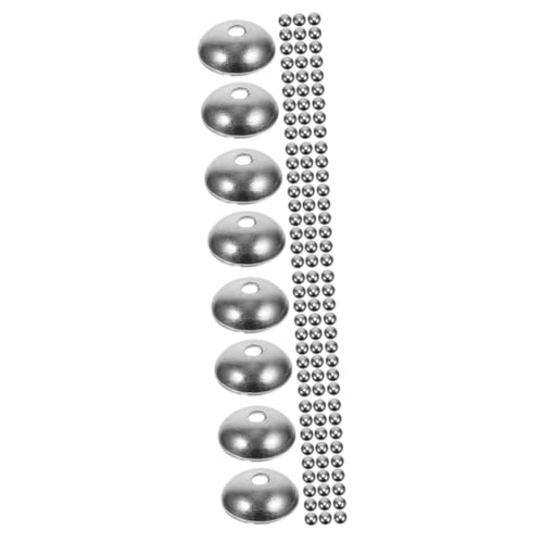 SOIMISS 4 Sätze Perlenkappen Für Diy Schmuckherstellung Für Armbänder Und Ohrringe Spacer Caps Langlebig Und Vielseitig Einsetzbar 200 Stück * 4 SOIMISS 4 Sätze Perlenkappen Für Diy Schmuckherstellung Für Armbänder Und Ohrringe Spacer Caps Langlebig Und Vielseitig Einsetzbar 200 Stück * 4 von SOIMISS