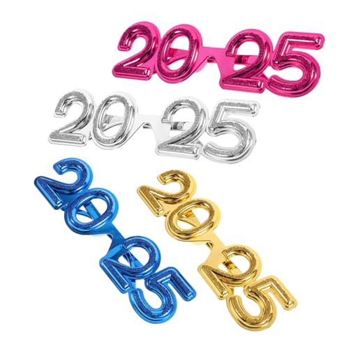 SOIMISS 4 Stück 2025 2025 Party Dekorationsbrillen Halloween Brillen Requisiten 2025 Brillen Weihnachtsbrillen 2025 Party Spaßbrillen 2025 Party Coole Brillen 2025 Party Requisiten SOIMISS 4 Stück 2025 2025 Party Dekorationsbrillen Halloween Brillen Requisiten 2025 Brillen Weihnachtsbrillen 2025 Party Spaßbrillen 2025 Party Coole Brillen 2025 Party Requisiten von SOIMISS