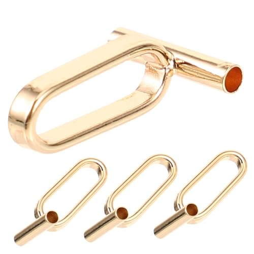 SOIMISS 4 Stück Broschenkonverter Pin-Backs-Verriegelung Broschennadel-Konverter Hand-Accessoire Corsage-Boutonniere-Anstecknadel Brosche Zubehör Broschenteil Rostfreier Stahl Golden SOIMISS 4 Stück Broschenkonverter Pin-Backs-Verriegelung Broschennadel-Konverter Hand-Accessoire Corsage-Boutonniere-Anstecknadel Brosche Zubehör Broschenteil Rostfreier Stahl Golden von SOIMISS