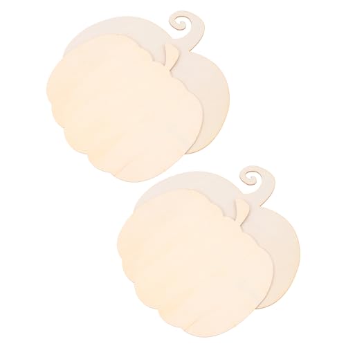 SOIMISS 4 Stück Kürbis Holzscheiben für Diy Malen Unlackierte Holzplatten für Halloween Dekoration und Bastelarbeiten für Kreative Projekte SOIMISS 4 Stück Kürbis Holzscheiben für Diy Malen Unlackierte Holzplatten für Halloween Dekoration und Bastelarbeiten für Kreative Projekte von SOIMISS