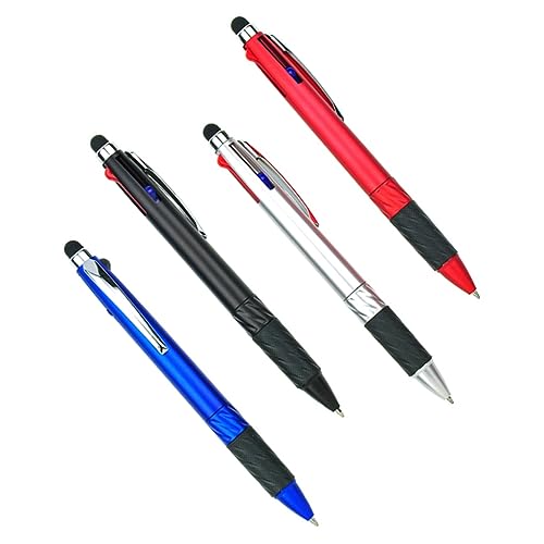 SOIMISS 4 Stück Kugelschreiber mit Touchscreen Stift Kreative Drehmechanik Schreibgeräte für Büro und Schule für Notizen und Eingaben Tablets SOIMISS 4 Stück Kugelschreiber mit Touchscreen Stift Kreative Drehmechanik Schreibgeräte für Büro und Schule für Notizen und Eingaben Tablets von SOIMISS