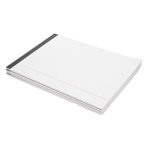 SOIMISS 4 Stück Notizblöcke Breit Liniertes College Legal Pads mit Dickem Einseitig Bedrucktem Papier und Stabilem Kartonrücken für Schüler Büro und Zuhause zum Schreiben und Skizzieren SOIMISS 4 Stück Notizblöcke Breit Liniertes College Legal Pads mit Dickem Einseitig Bedrucktem Papier und Stabilem Kartonrücken für Schüler Büro und Zuhause zum Schreiben und Skizzieren von SOIMISS