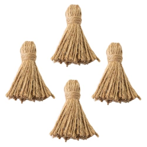 SOIMISS 4 Stück Teiliges DIY Quasten Anhänger aus Robustem Handgefertigte Dekorative Tassel Anhänger für Wanddekoration Kinderzimmer Hochzeits und Wohnraumgestaltung Khaki SOIMISS 4 Stück Teiliges DIY Quasten Anhänger aus Robustem Handgefertigte Dekorative Tassel Anhänger für Wanddekoration Kinderzimmer Hochzeits und Wohnraumgestaltung Khaki von SOIMISS
