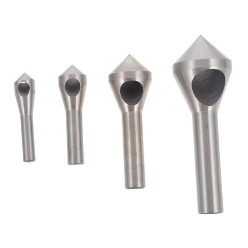 SOIMISS 4 Stück Teiliges Hochleistungs Senkbohrer Set Langlebiges Entgratwerkzeug Präzises Kegelsenker Bohrerset für Holz Kunststoff Aluminium Effiziente Fasenbearbeitung Einfache SOIMISS 4 Stück Teiliges Hochleistungs Senkbohrer Set Langlebiges Entgratwerkzeug Präzises Kegelsenker Bohrerset für Holz Kunststoff Aluminium Effiziente Fasenbearbeitung Einfache von SOIMISS