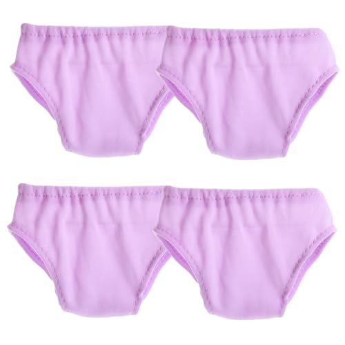 SOIMISS 4 Stück Teiliges Puppenunterwäsche aus Leichtem Verstellbar Kompakt und Strapazierfähig als Zubehör für Puppen Praktische und Hübsche Kleidung für Puppen zum Wechseln von SOIMISS