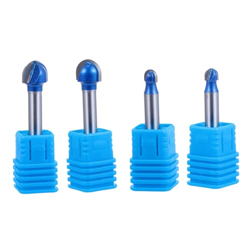 SOIMISS 4 Stück Teiliges Schaft Rundnase Fräser Holzbearbeitungswerkzeug für Nut Falzfräsungen Geeignet für Aluminiumverbundplatten Integrierte Wandverkleidung Präzise Nut SOIMISS 4 Stück Teiliges Schaft Rundnase Fräser Holzbearbeitungswerkzeug für Nut Falzfräsungen Geeignet für Aluminiumverbundplatten Integrierte Wandverkleidung Präzise Nut von SOIMISS
