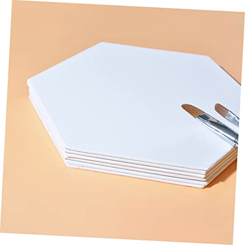 SOIMISS 4 Stück Teiliges Sechseckige Baumwoll Ölmalplatten Kantenlänge Stabile Blanke Künstler Leinwände für Acrylfarben Skizzieren und Kreative Malerei für Profis und Anfänger SOIMISS 4 Stück Teiliges Sechseckige Baumwoll Ölmalplatten Kantenlänge Stabile Blanke Künstler Leinwände für Acrylfarben Skizzieren und Kreative Malerei für Profis und Anfänger von SOIMISS