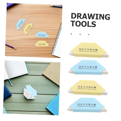 SOIMISS 4 Stück Teiliges Weicher Skizzier Radierer Minimaler Abrieb Präzises Löschen für Künstler und Schüler Schonend zu Papier Vielseitiges Zeichenwerkzeug für Kunst und Schule SOIMISS 4 Stück Teiliges Weicher Skizzier Radierer Minimaler Abrieb Präzises Löschen für Künstler und Schüler Schonend zu Papier Vielseitiges Zeichenwerkzeug für Kunst und Schule von SOIMISS