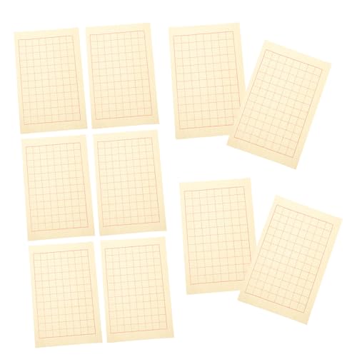 SOIMISS 40 Blatt Dickes Xuan Reispapier für Kalligraphie mit Karomuster Langsame Tintenaufnahme Vielseitig Einsetzbar für Chinesische Kalligrafie Schreibübungen und Kunsthandwerk SOIMISS 40 Blatt Dickes Xuan Reispapier für Kalligraphie mit Karomuster Langsame Tintenaufnahme Vielseitig Einsetzbar für Chinesische Kalligrafie Schreibübungen und Kunsthandwerk von SOIMISS