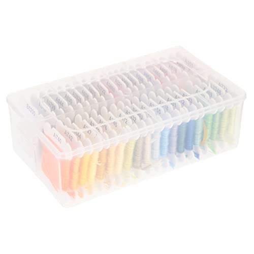 SOIMISS 40 Rollen Stickgarn mit Aufbewahrungsbox Farbiges Garnset für DIY Basteln und Handarbeiten für Anfänger und Erfahrene Sticker SOIMISS 40 Rollen Stickgarn mit Aufbewahrungsbox Farbiges Garnset für DIY Basteln und Handarbeiten für Anfänger und Erfahrene Sticker von SOIMISS