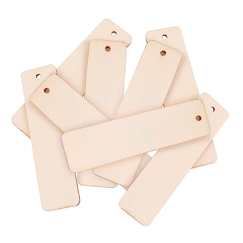 SOIMISS 40 Stück Diy Holzplatten Set Blanko Holzscheiben mit Juteschnur für Bastelprojekte für Dekorationen zu Weihnachten Partys und Mehr von SOIMISS