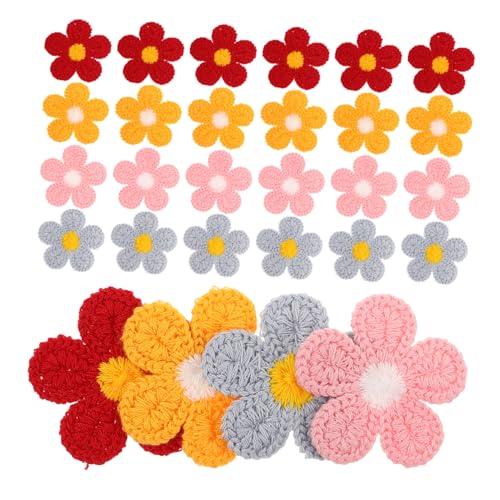 SOIMISS 40 Stück Kleine Stickapplikationen: Niedliche Aufnäher Mit Blumenmuster Zum Aufnähen, Reparaturapplikationen Für Kleidung, Jacken, Mäntel, Accessoires SOIMISS 40 Stück Kleine Stickapplikationen: Niedliche Aufnäher Mit Blumenmuster Zum Aufnähen, Reparaturapplikationen Für Kleidung, Jacken, Mäntel, Accessoires von SOIMISS