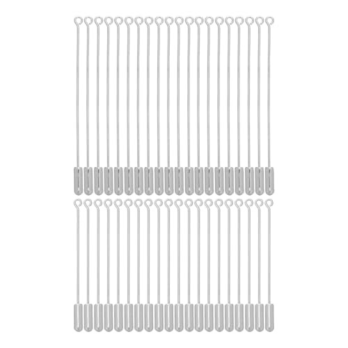 SOIMISS 40 Stück Metallene Anstecknadeln mit Stopperkappen Diy Schmuckzubehör für Anzüge Krawatten Hüte und Kostüme SOIMISS 40 Stück Metallene Anstecknadeln mit Stopperkappen Diy Schmuckzubehör für Anzüge Krawatten Hüte und Kostüme von SOIMISS