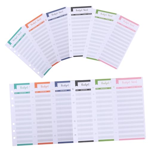 SOIMISS 40 Stück Teiliges Budgetkarten mit Löchern Bunte Geldorganisator Karten für Geschäfts und Privatbudget Handliche Cash Plan Sheets zur Ausgabenkontrolle und Finanzplanung SOIMISS 40 Stück Teiliges Budgetkarten mit Löchern Bunte Geldorganisator Karten für Geschäfts und Privatbudget Handliche Cash Plan Sheets zur Ausgabenkontrolle und Finanzplanung von SOIMISS