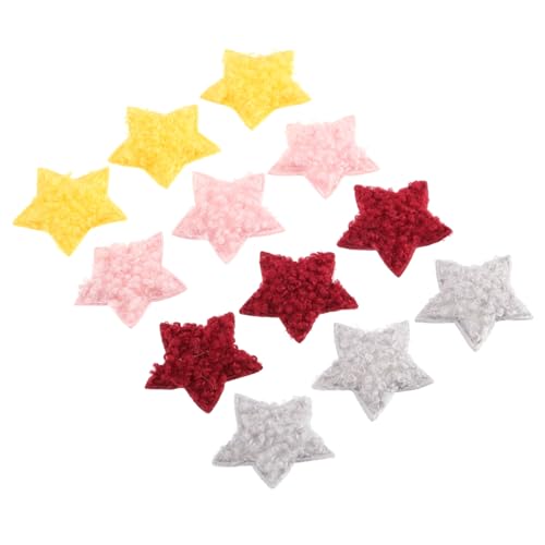 SOIMISS 40 Stück Teiliges Fuzzy Herz Stern Stoffaufnäher zum Nähen und Aufbügeln Kreative Haarschmuck Accessoires Dekorative DIY Patches für Kleidung Taschen und Schuhe Zufällige Farbe SOIMISS 40 Stück Teiliges Fuzzy Herz Stern Stoffaufnäher zum Nähen und Aufbügeln Kreative Haarschmuck Accessoires Dekorative DIY Patches für Kleidung Taschen und Schuhe Zufällige Farbe von SOIMISS