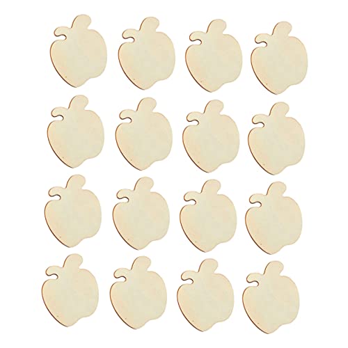 SOIMISS 40 Stück Teiliges Holz Bastelset Apfelform Naturholzscheiben zum Bemalen DIY Holzanhänger für Kreative Holz Ausschnitte für Weihnachtsdeko und Handwerk SOIMISS 40 Stück Teiliges Holz Bastelset Apfelform Naturholzscheiben zum Bemalen DIY Holzanhänger für Kreative Holz Ausschnitte für Weihnachtsdeko und Handwerk von SOIMISS