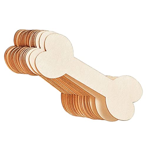 SOIMISS 40 Stück Teiliges Unbemalte Holz Hundeknochen zum Basteln Doppelseitig Bemalbar Leicht Färbbar DIY Holzscheiben für Kunsthandwerk Geschenkanhänger und Dekorationen SOIMISS 40 Stück Teiliges Unbemalte Holz Hundeknochen zum Basteln Doppelseitig Bemalbar Leicht Färbbar DIY Holzscheiben für Kunsthandwerk Geschenkanhänger und Dekorationen von SOIMISS