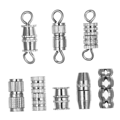 SOIMISS 40 Stück geldschrank armbandverschluss Reparatur von Schmuck Herstellung von klobigem Kettenschmuck Halskette Twist Kordelenden für die Schmuckherstellung Armbandverschlüsse Kupfer von SOIMISS