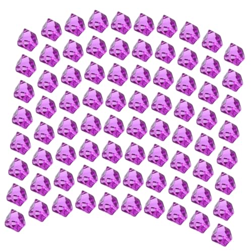 SOIMISS 400 Stück Acryl Würfelperlen Facettierte Spacer Kleine Bunte Schmuckperlen Leicht Für DIY Armbänder Halsketten Bastelprojekte von SOIMISS