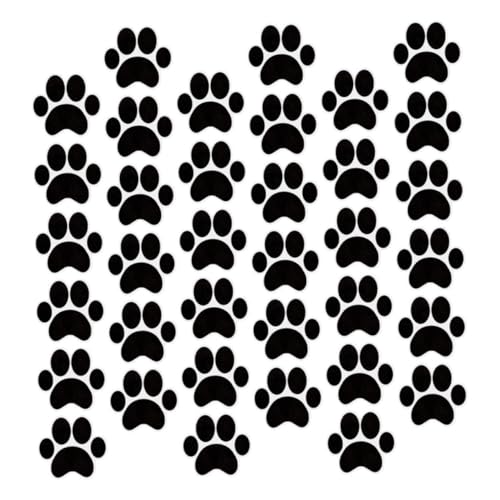 SOIMISS 49 Stück Teiliges Hunde pfoten Wandsticker Ablösbare Wanddekoration für Kinderzimmer PVC Wandaufkleber in Schwarz Pfotenförmige Tierabdrücke Kindgerechte Langlebige Dekoration SOIMISS 49 Stück Teiliges Hunde pfoten Wandsticker Ablösbare Wanddekoration für Kinderzimmer PVC Wandaufkleber in Schwarz Pfotenförmige Tierabdrücke Kindgerechte Langlebige Dekoration von SOIMISS