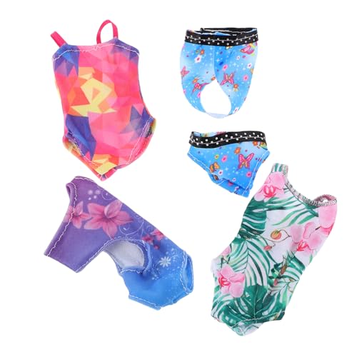 SOIMISS 4Sätze Kleidung für Puppen Teiliges mit Modischen Badeanzügen und Sommer Accessoires für Puppen Strandbekleidung für Kreatives und Einfache Pflege SOIMISS 4Sätze Kleidung für Puppen Teiliges mit Modischen Badeanzügen und Sommer Accessoires für Puppen Strandbekleidung für Kreatives und Einfache Pflege von SOIMISS