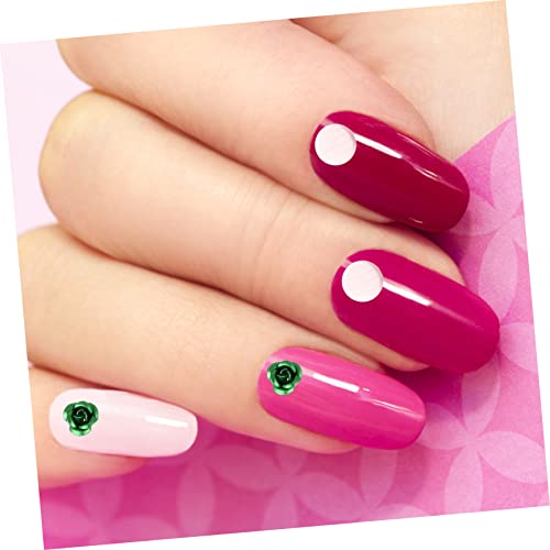 SOIMISS 5 Boxen Nail Art Charms Blumen Design Metall Strasssteine Nageldekoration DIY Schmuck für Damen Vielseitige Kombinationen Funkelnde Glitzersteine Geeignet für Kreative Nagelkunst von SOIMISS