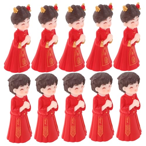 SOIMISS 5 Paare Mini Chinesische Braut Bräutigam Figuren Hochzeitstorten Dekoration Traditionelle Asiatische Ehe Zeremonie Micro Landschaft Kuchenaufsatz SOIMISS 5 Paare Mini Chinesische Braut Bräutigam Figuren Hochzeitstorten Dekoration Traditionelle Asiatische Ehe Zeremonie Micro Landschaft Kuchenaufsatz von SOIMISS