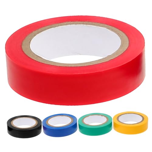 SOIMISS 5 Rollen Fünf Elektrisches Klebeband Multifunktionales Wasserfestes Isolierband Bunten Farben Rot Gelb Blau Grün Schwarz für Elektrische Anwendungen Teiliges aus PVC von SOIMISS