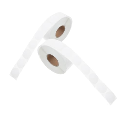SOIMISS 5 Rollen Runde Selbstklebende Etiketten Durchmesser mit Starker Haftung Beschriftbare Klebepunkte für Büro Einzelhandel Lager Lebensmittel Vielseitige Aufkleber für Saubere SOIMISS 5 Rollen Runde Selbstklebende Etiketten Durchmesser mit Starker Haftung Beschriftbare Klebepunkte für Büro Einzelhandel Lager Lebensmittel Vielseitige Aufkleber für Saubere von SOIMISS