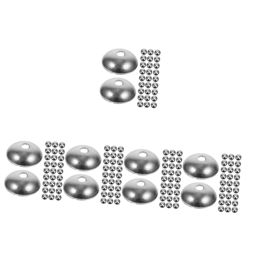 SOIMISS 5 Sätze Perlenkappen Spacer Perlen Für Schmuckherstellung Diy Zubehör Für Armbänder Und Langlebig Und Rostfrei 200 Stück * 5 SOIMISS 5 Sätze Perlenkappen Spacer Perlen Für Schmuckherstellung Diy Zubehör Für Armbänder Und Langlebig Und Rostfrei 200 Stück * 5 von SOIMISS