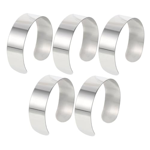 SOIMISS 5 Stück Armbandschalen Verstellbare Cuff Armbandkerne für Diy Schmuckherstellung als für Kreative Projekte von SOIMISS