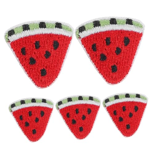 SOIMISS 5 Stück Bestickte Wassermelonen Aufnäher zum Aufbügeln DIY Applikationen für Kleidung Rucksäcke und Erwachsenenmode Farbenfrohe Textilpatches für Styles SOIMISS 5 Stück Bestickte Wassermelonen Aufnäher zum Aufbügeln DIY Applikationen für Kleidung Rucksäcke und Erwachsenenmode Farbenfrohe Textilpatches für Styles von SOIMISS