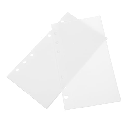SOIMISS 5 Stück Budget Binder Einlagen Wiederverwendbare Taschen Praktische Budget Hüllen für Geld und Notizen für Haushaltsbuch und Organisation Transparentes Design von SOIMISS