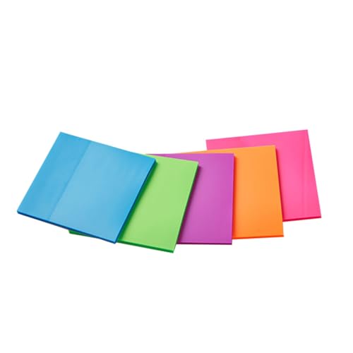 SOIMISS 5 Stück Bunte Haftnotizen Durchsichtige Pet Notizen für Büro und Zuhause Praktische Klebezettel Farben Hochwertige Sichere und Langlebige Memo Sticker SOIMISS 5 Stück Bunte Haftnotizen Durchsichtige Pet Notizen für Büro und Zuhause Praktische Klebezettel Farben Hochwertige Sichere und Langlebige Memo Sticker von SOIMISS