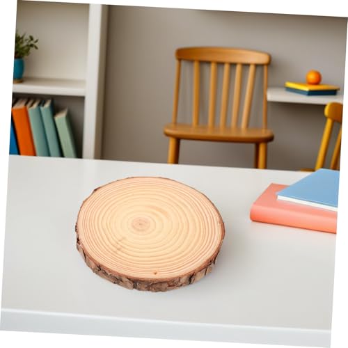 SOIMISS 5 Stück Natürliche Holzscheiben mit Rinde für DIY Bastelprojekte Rustikale Tischdekoration Stabile Holzscheiben als Untersetzer und Kreative Wohnaccessoires SOIMISS 5 Stück Natürliche Holzscheiben mit Rinde für DIY Bastelprojekte Rustikale Tischdekoration Stabile Holzscheiben als Untersetzer und Kreative Wohnaccessoires von SOIMISS