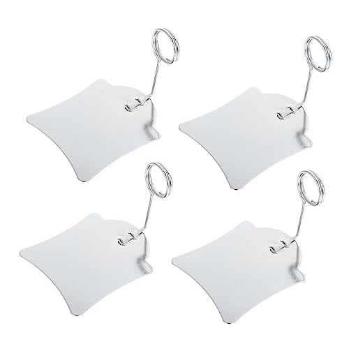 SOIMISS 5 Stück Preisschild -Clip Display-Tags für den Einzelhandel Clip für Korbetiketten metallclips metall Preisständer aus Metall Schilderständer für den Schreibtisch Silver SOIMISS 5 Stück Preisschild -Clip Display-Tags für den Einzelhandel Clip für Korbetiketten metallclips metall Preisständer aus Metall Schilderständer für den Schreibtisch Silver von SOIMISS