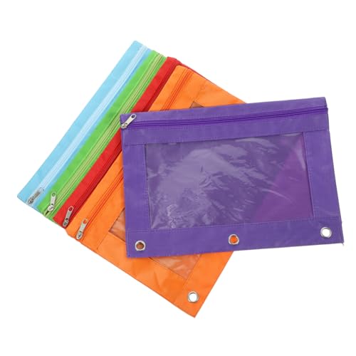 SOIMISS 5 Stück Teiliges Binder Ordner Taschen aus Oxford Große Kapazität Multifunktionale Reißverschluss Federmäppchen Vielseitige Dokumenten und Stifteaufbewahrung für Büro SOIMISS 5 Stück Teiliges Binder Ordner Taschen aus Oxford Große Kapazität Multifunktionale Reißverschluss Federmäppchen Vielseitige Dokumenten und Stifteaufbewahrung für Büro von SOIMISS