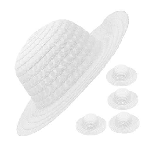 SOIMISS 5 Stück Teiliges DIY Strohhut aus Hautfreundlichem Stroh zum Bemalen und Gestalten Kreative Bastelmaterialien Weiße Unbemalte Hüte für Mädchen und Jungen für Sommer und Freizeit SOIMISS 5 Stück Teiliges DIY Strohhut aus Hautfreundlichem Stroh zum Bemalen und Gestalten Kreative Bastelmaterialien Weiße Unbemalte Hüte für Mädchen und Jungen für Sommer und Freizeit von SOIMISS