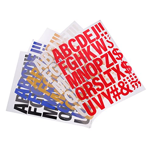 SOIMISS 5 Stück Teiliges Dekorative Bügelbuchstaben Patches aus Langlebigem Material Hitzebeständig zum Verzieren von Kleidung Rucksäcken und DIY Projekten in Gelb Blau Rot SOIMISS 5 Stück Teiliges Dekorative Bügelbuchstaben Patches aus Langlebigem Material Hitzebeständig zum Verzieren von Kleidung Rucksäcken und DIY Projekten in Gelb Blau Rot von SOIMISS