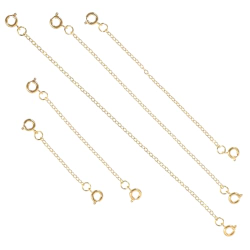 SOIMISS 5 Stück Teiliges Kettenverlängerungen Kupfer für und Armbänder Stilvolle DIY Schmuckverlängerungsketten für Vielseitige Anwendungen SOIMISS 5 Stück Teiliges Kettenverlängerungen Kupfer für und Armbänder Stilvolle DIY Schmuckverlängerungsketten für Vielseitige Anwendungen von SOIMISS