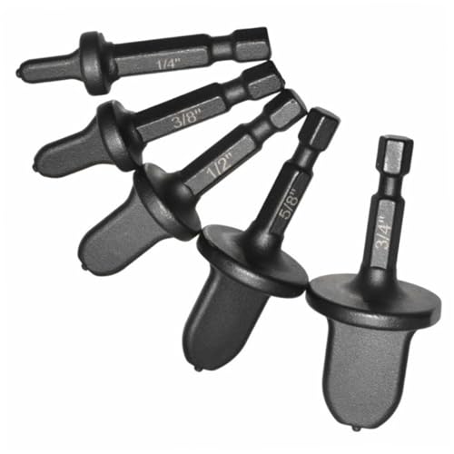 SOIMISS 5 Stück Teiliges Kupferrohr Aufweitwerkzeug aus Hochwertigem Handliches Swaging Tool mit Sechskantschaft Langlebig und Leicht für Kühlungs und Klimaanlagenwartung SOIMISS 5 Stück Teiliges Kupferrohr Aufweitwerkzeug aus Hochwertigem Handliches Swaging Tool mit Sechskantschaft Langlebig und Leicht für Kühlungs und Klimaanlagenwartung von SOIMISS
