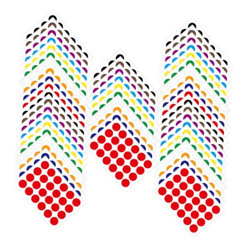 SOIMISS 50 Blatt Farbige Punktaufkleber Selbstklebend mit Farben Je Ablösbare Markierungspunkte für Büro Lager Sortierung und Farbcodierung Rückstandsfrei Vielseitig Verwendbar SOIMISS 50 Blatt Farbige Punktaufkleber Selbstklebend mit Farben Je Ablösbare Markierungspunkte für Büro Lager Sortierung und Farbcodierung Rückstandsfrei Vielseitig Verwendbar von SOIMISS